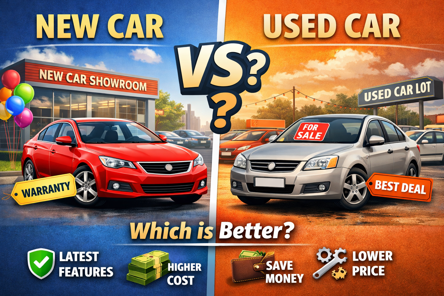 New Car vs Used Car – Which Is Better?