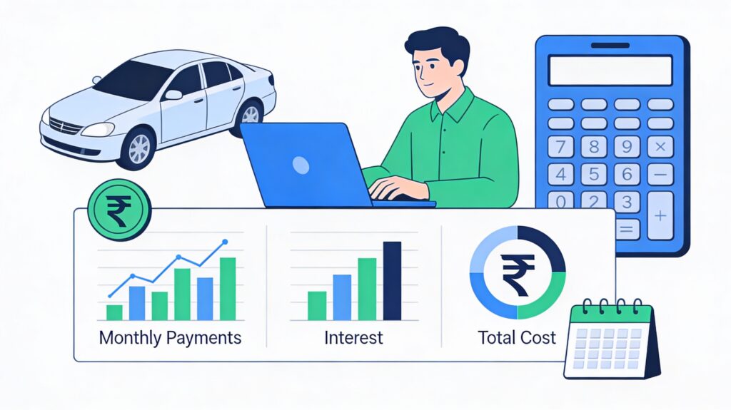 Car Loan EMI Calculator – Monthly Payment Explained